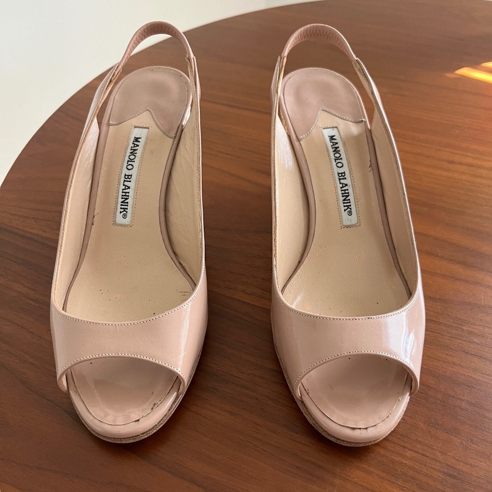 Manolo Blahnik Wedges